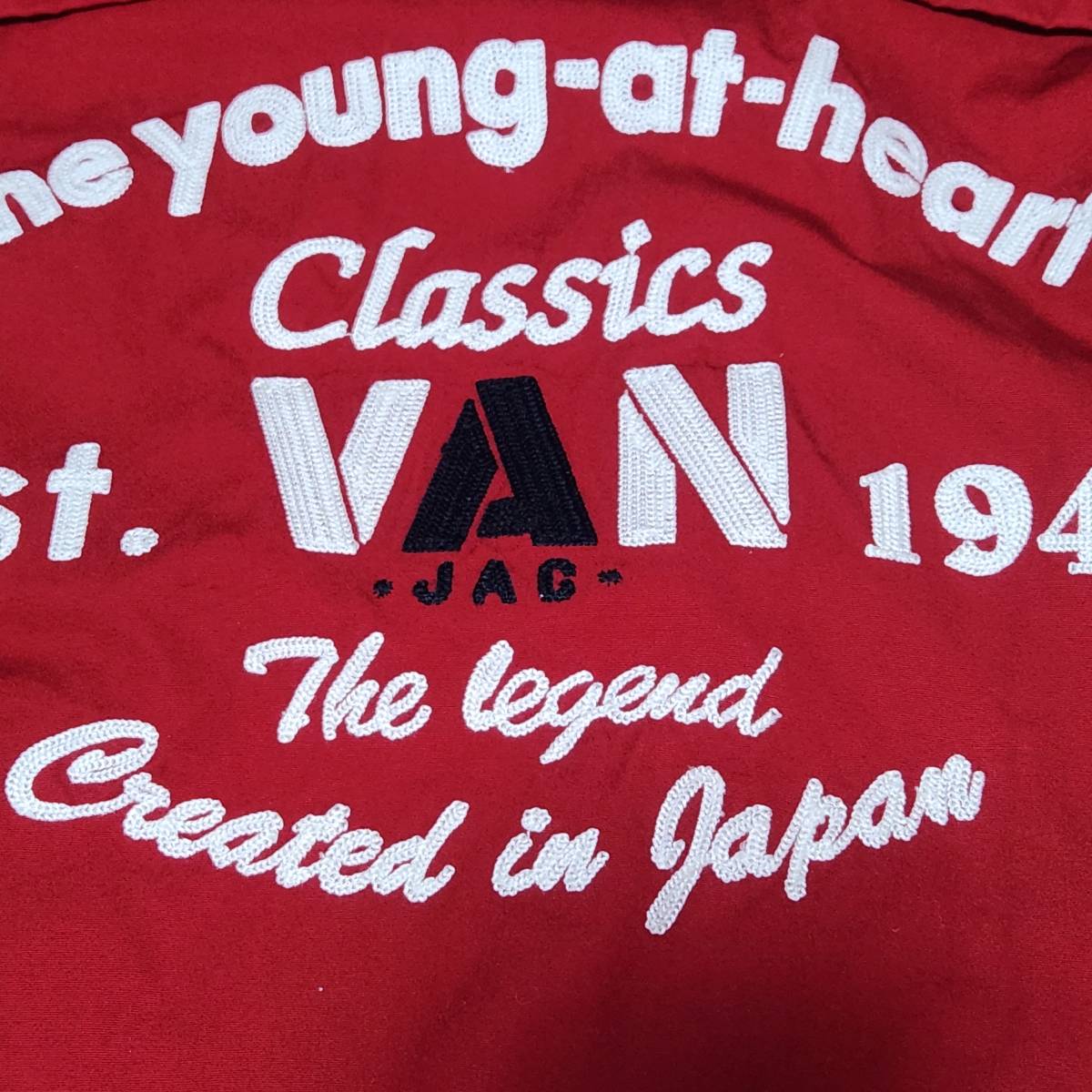 VAN　JAC　60周年限定スイングトップ　スウィングトップ　MEN'S CLUB　メンズクラブ　IVY　アイビー　トラッド　ドリズラージャケット_画像2