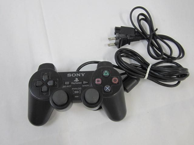 【同梱可】中古品 ゲーム プレイステーション2 PS2 本体 SCPH-70000GT ブラック グランツーリスモ レーシング 箱あり_画像7