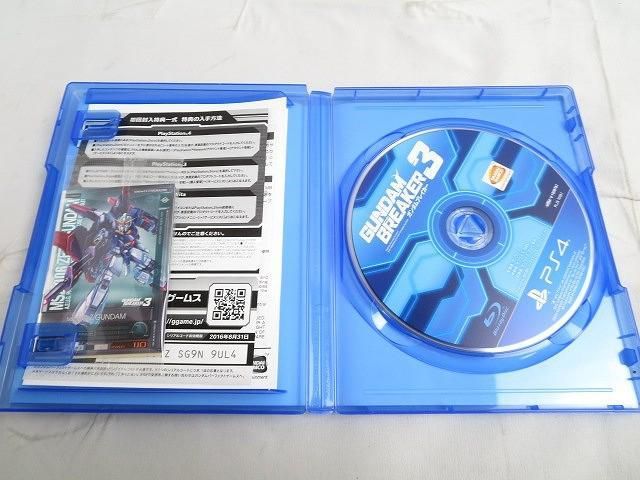 【同梱可】中古品 ゲーム プレイステーション4 PS4ソフト 真三国無双8 ガンダムブレイカー3 等 3点 グッズセット_画像3