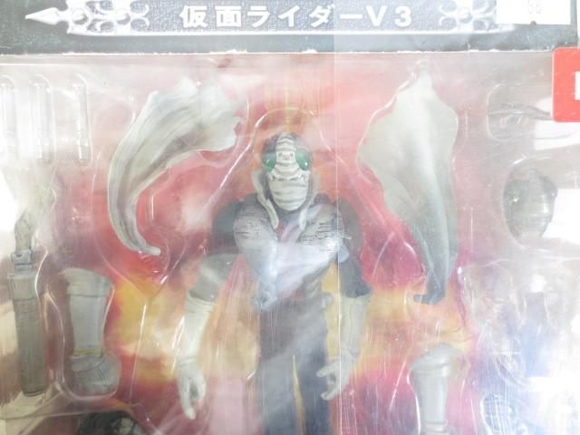 フィギュア 仮面ライダーV3 仮面ライダーアギト アクション3怪人セット キカイダーダブルオー バンダイ 2点 グッズセ_画像6