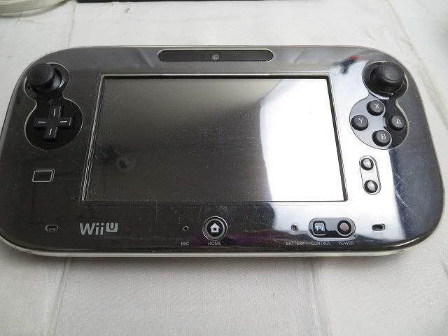 【同梱可】中古品 ゲーム Wii U 本体 WUP-101 ブラック 32GB ソフト 太鼓の達人 WiiUばーじょん 等 グッズセット_画像7