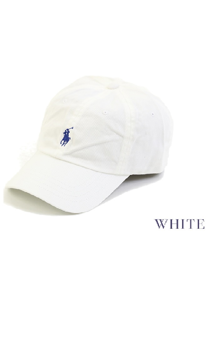 ヤフオク 新品 アウトレット 白 キャップ 帽子 Polo