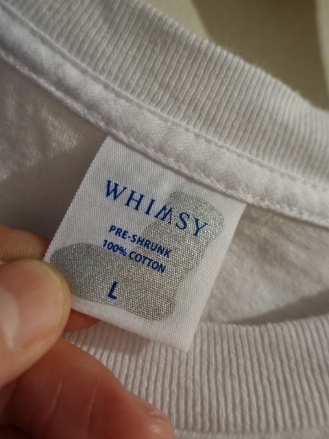 WHIMSY Tシャツ　バックプリント　サイズＬ_画像3