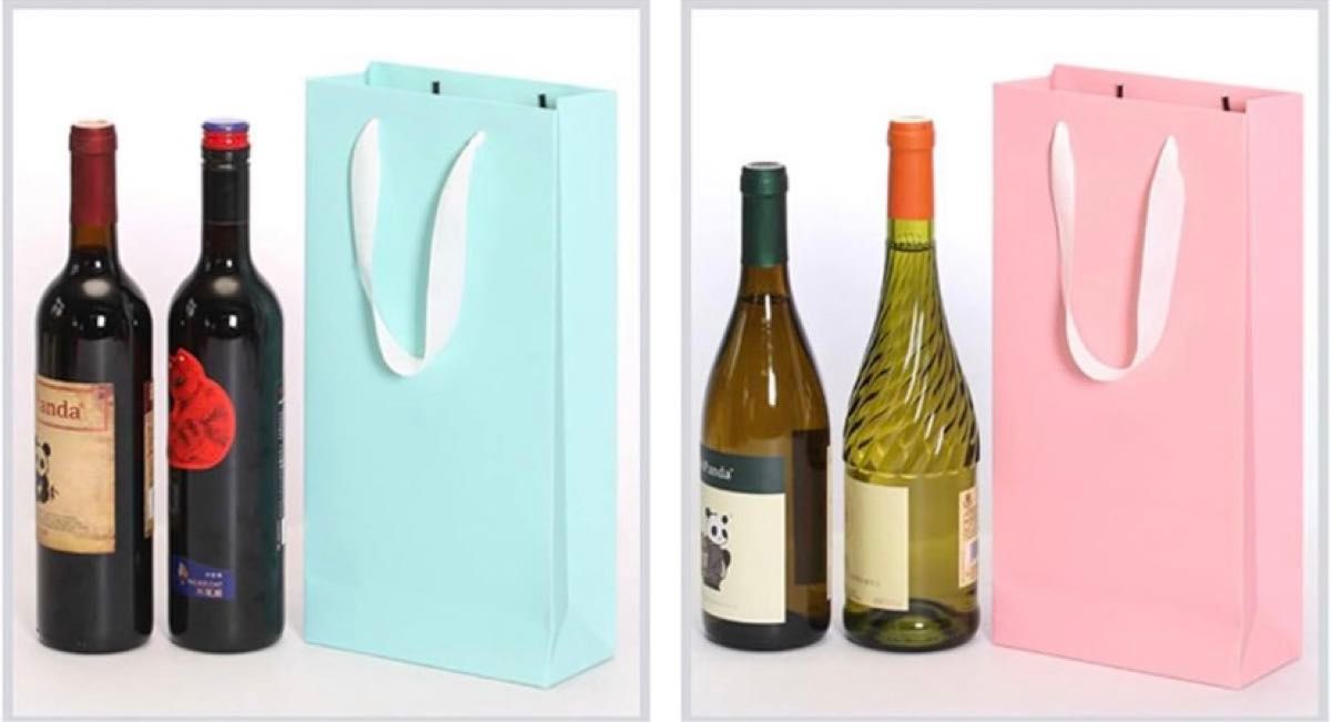 【即購入◎】ワインボトル用紙袋 ５枚セット プレゼント用