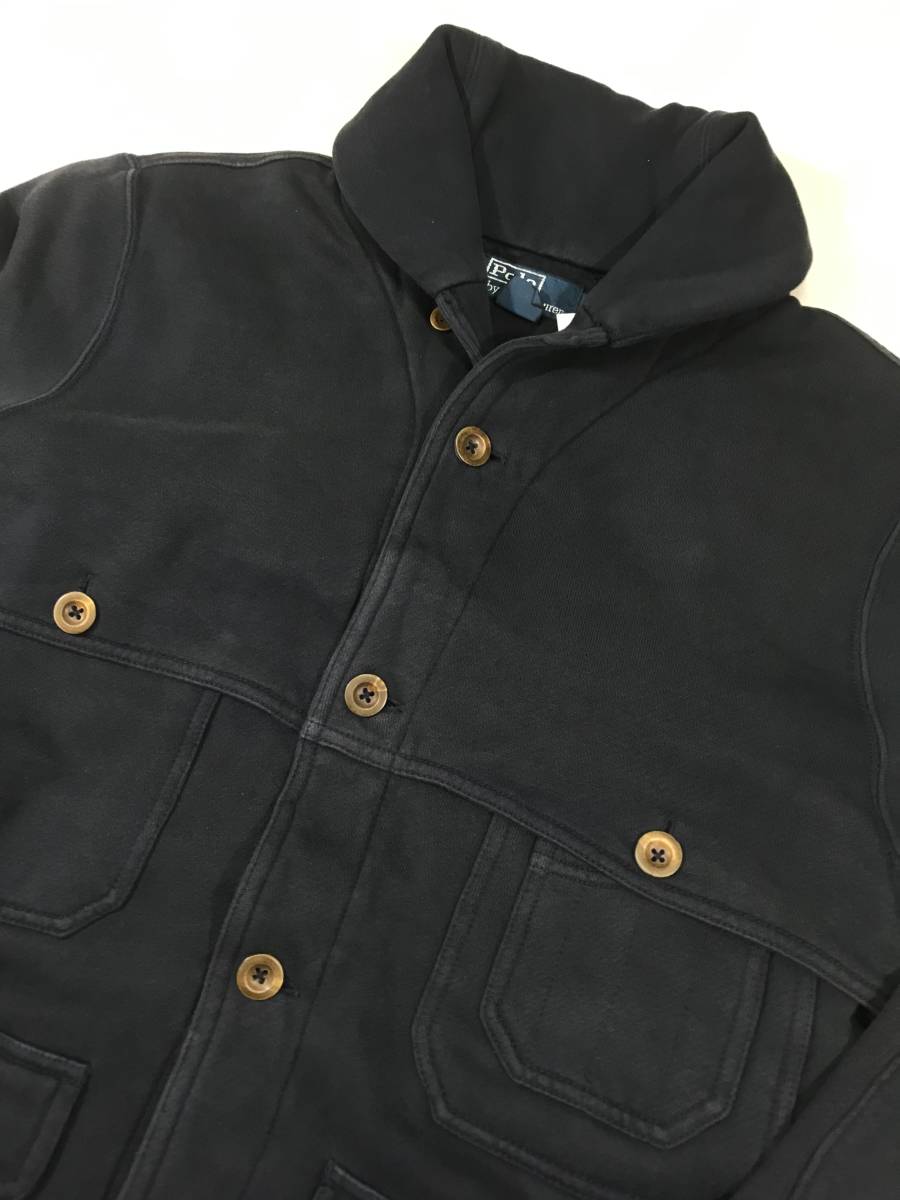 新品 14566 Sサイズ スウェット ジャケット マッキーノ 紺 NAVY polo ralph lauren ポロ ラルフ ローレン ハンティング_画像2