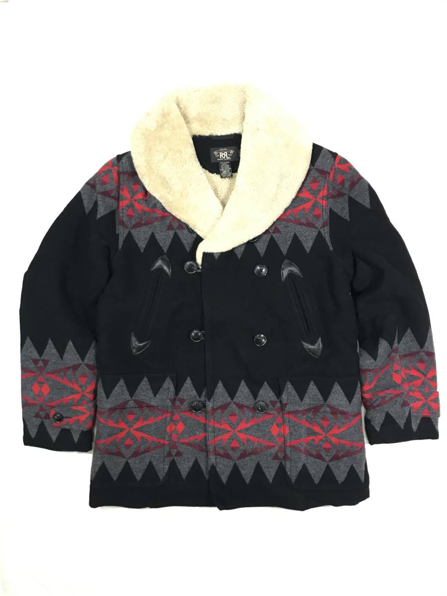新品 14629 RRL Sサイズ ネイティブ ウール コート ダブルアールエル