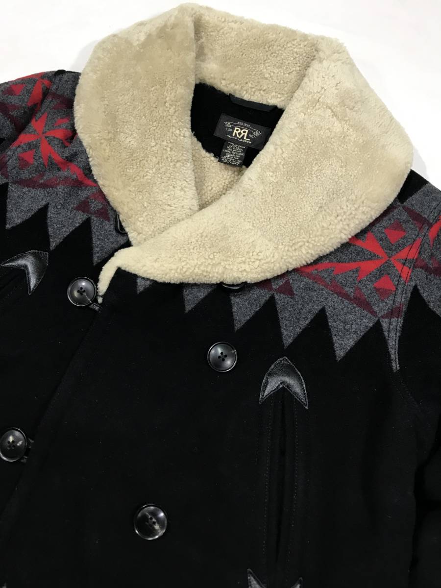 新品 14629 RRL Sサイズ ネイティブ ウール コート ダブルアールエル polo ralph lauren ポロ ラルフ ローレン _画像2
