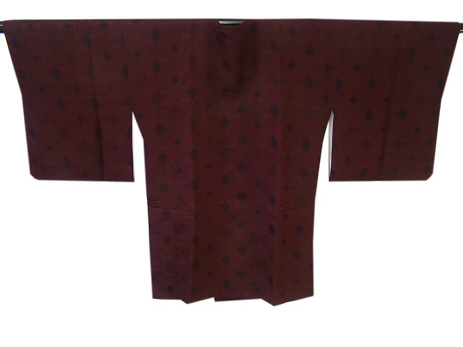  kimono .....66cm finest quality crepe-de-chine ground fkre woven road line coat silk tailoring on . height 153cm~159cm. person optimum I439