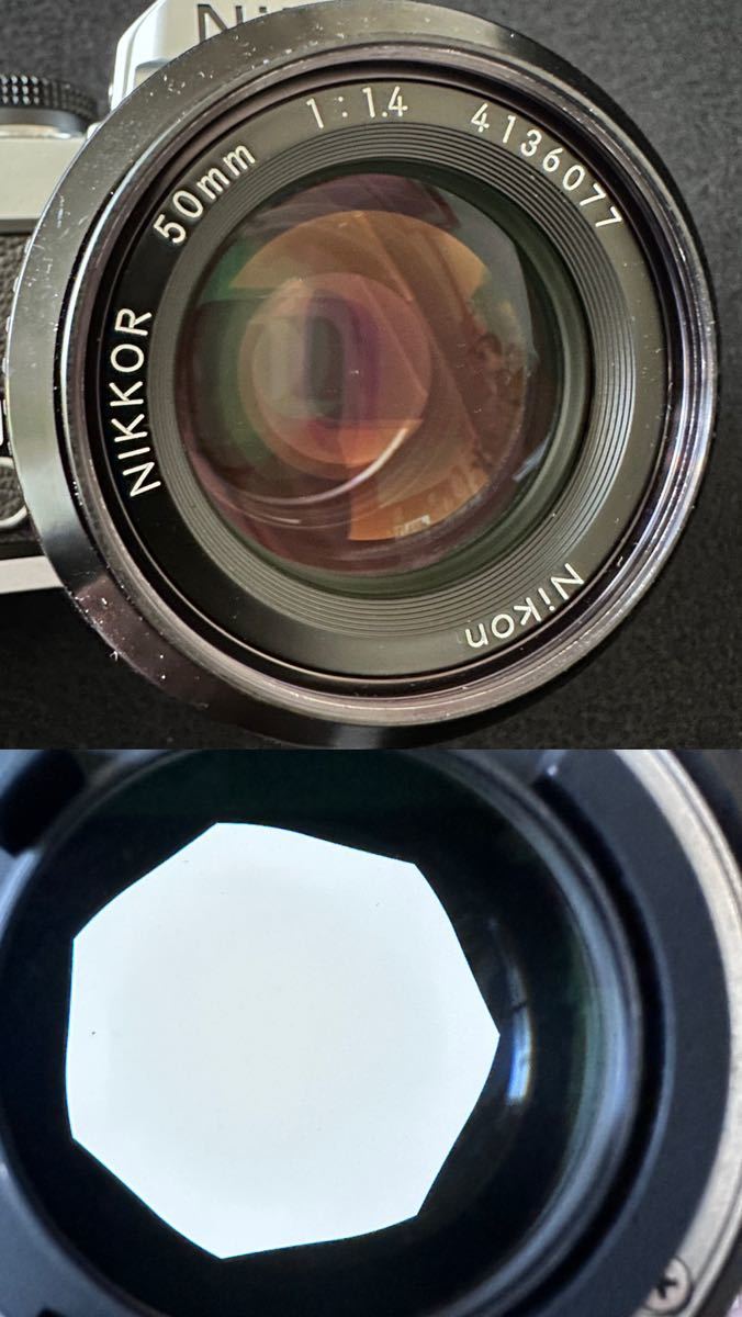 Nikon FM , FE 一眼レフ フィルムカメラ二点 + レンズ 50㎜35-70mm 70-210mm ニコン レフカメラ 動作未確認ジャンク扱い KA-11_画像10