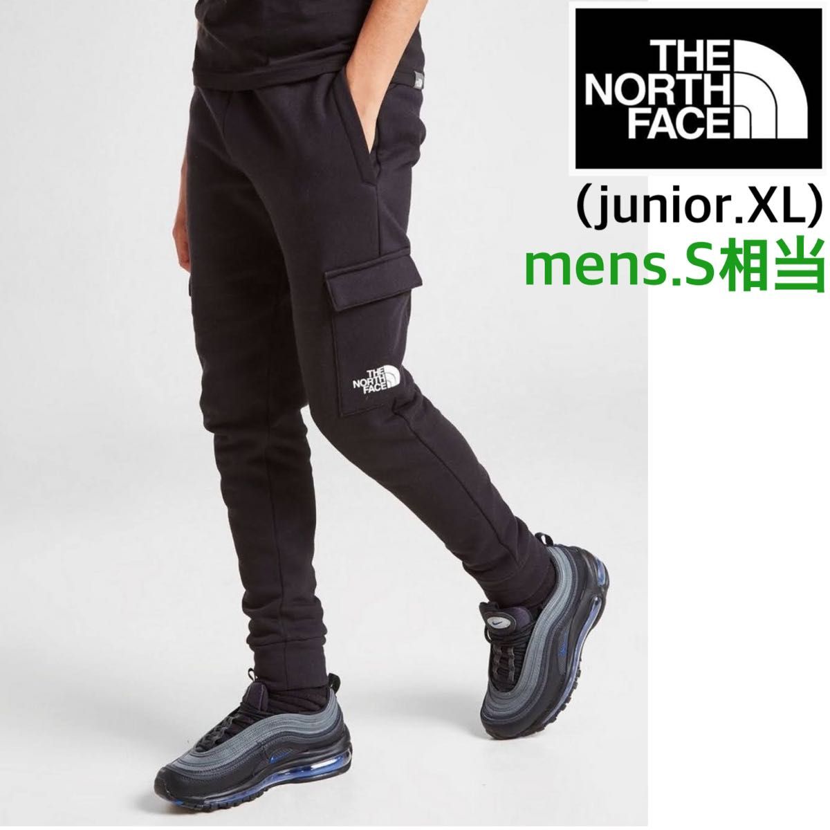 【海外限定】TNF ジョガーパンツ メンズ ジュニア ブラック 170 【海外限定】TNF ジョガーパンツ メンズ ジュニア ブラック 170