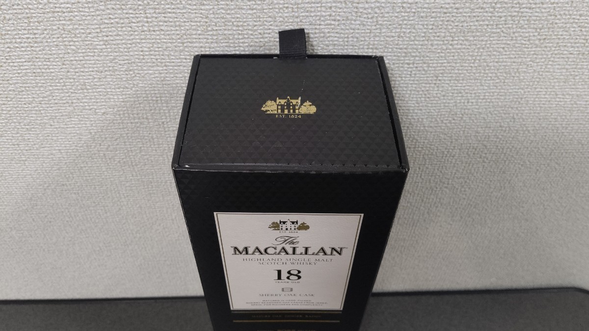 マッカラン18年 外箱 化粧箱 MACALLAN ザマッカラン18年_画像2