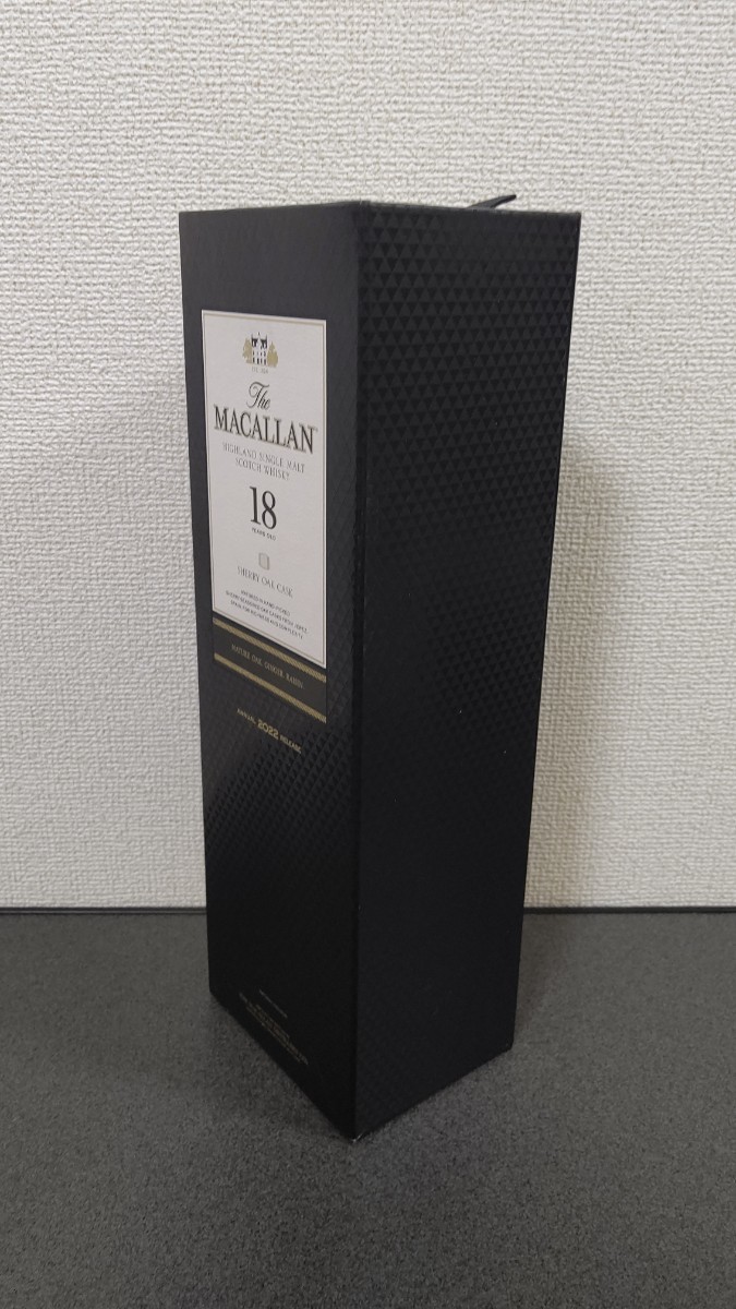 マッカラン18年 外箱 化粧箱 MACALLAN ザマッカラン18年_画像7