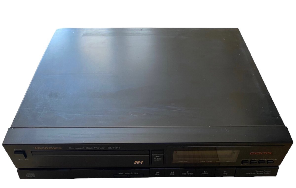 1円～ Technics Compact Disc Player SL-PJ11 テクニクス 動作未確認 コレクション コレクター必見_画像1