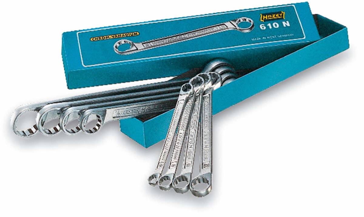 Hazet ハゼット メガネレンチ8本セット 610N/8