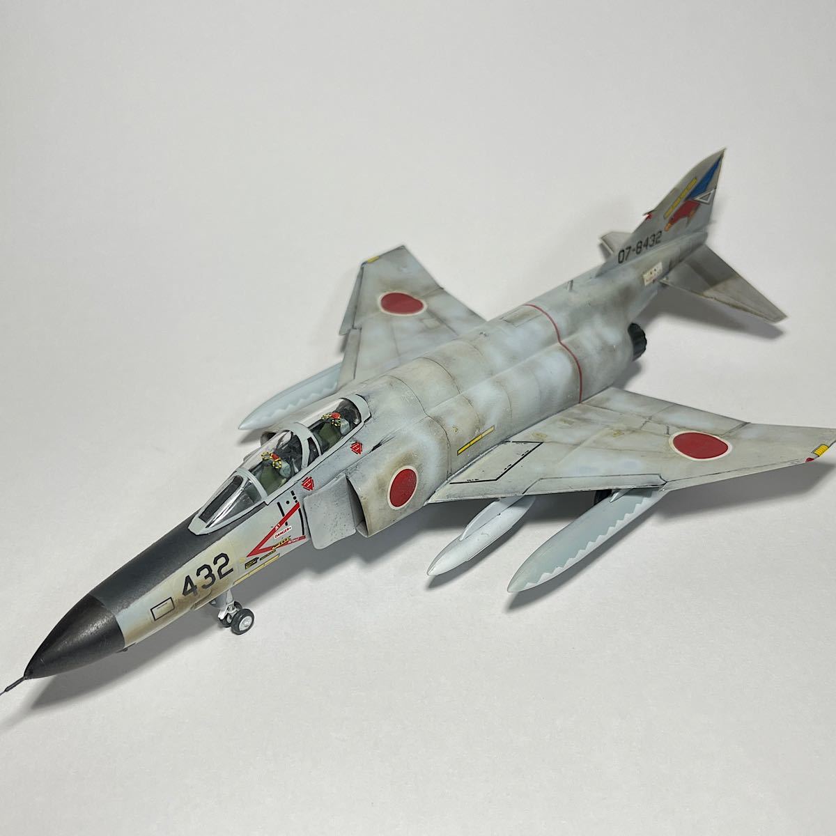 ハセガワ 1/72 F-4EJ ファントム　完成品 塗装済　航空自衛隊 戦闘機　プラモデル　_画像2