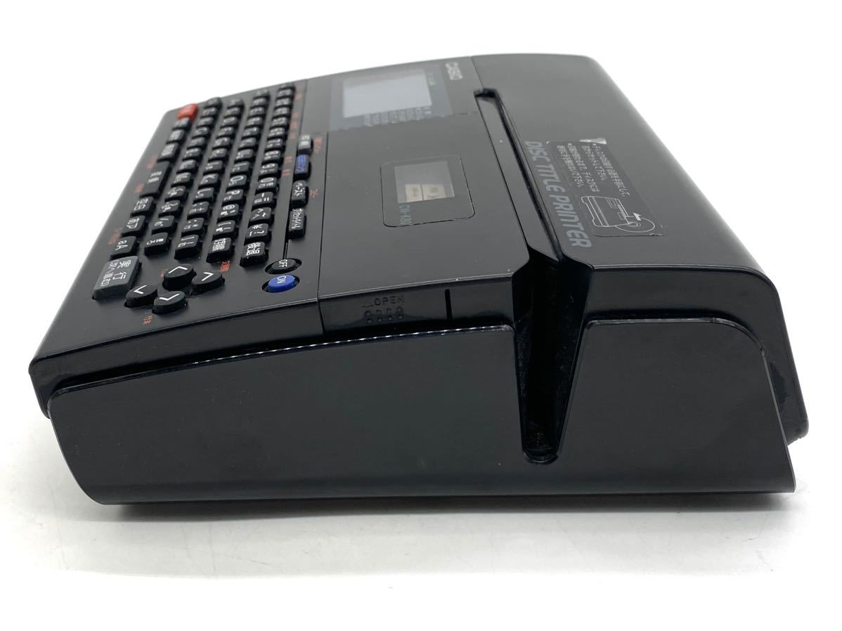 CASIO プリンター CW-K80 DISC TITLE PRINTER ディスクタイトルプリンター 電子文具 カシオ_画像5