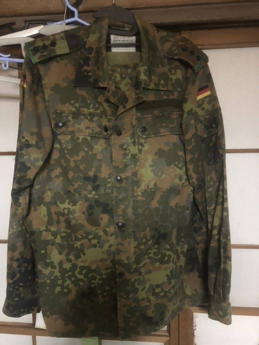 ドイツ連邦軍　戦闘服　フレクターカモ　ジャケット　パンツ　迷彩 ミリタリー 軍