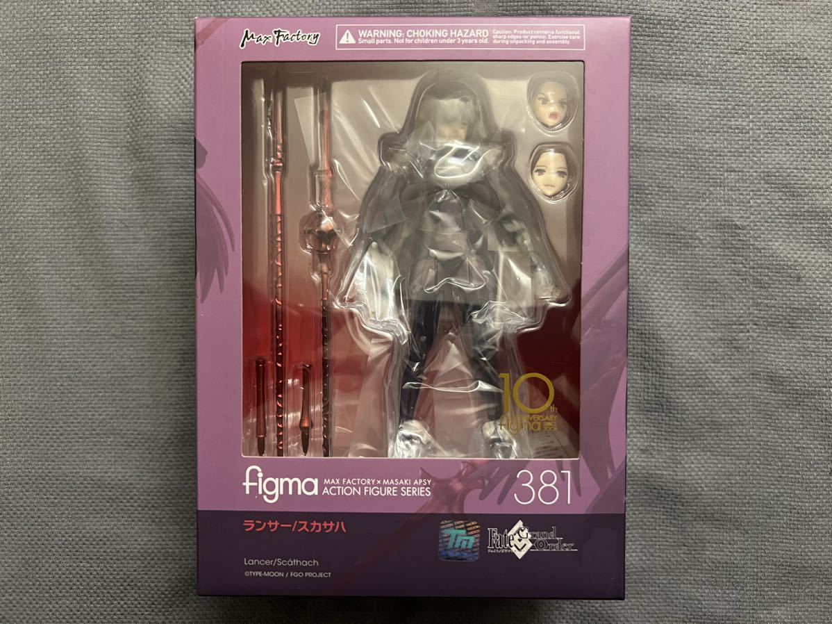 未開封 ★ figma 381 Fate/Grand Order ランサー/スカサハ_画像1