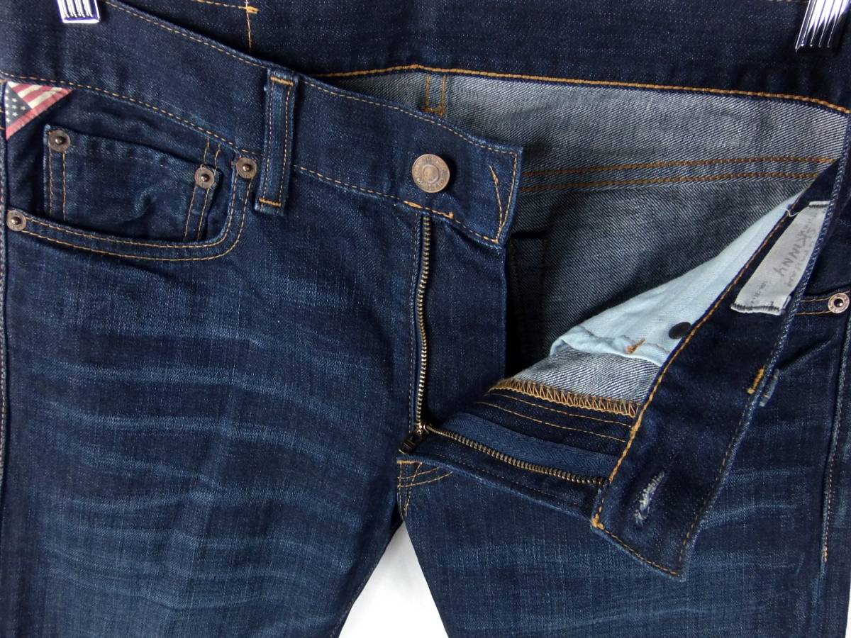 ■DENIM & SUPPLY デニムアンドサプライ RALPH LAUREN ラルフローレン D&S GRAHAM SKINNY メンズ ストレッチスキニー デニムパンツ W30 L32