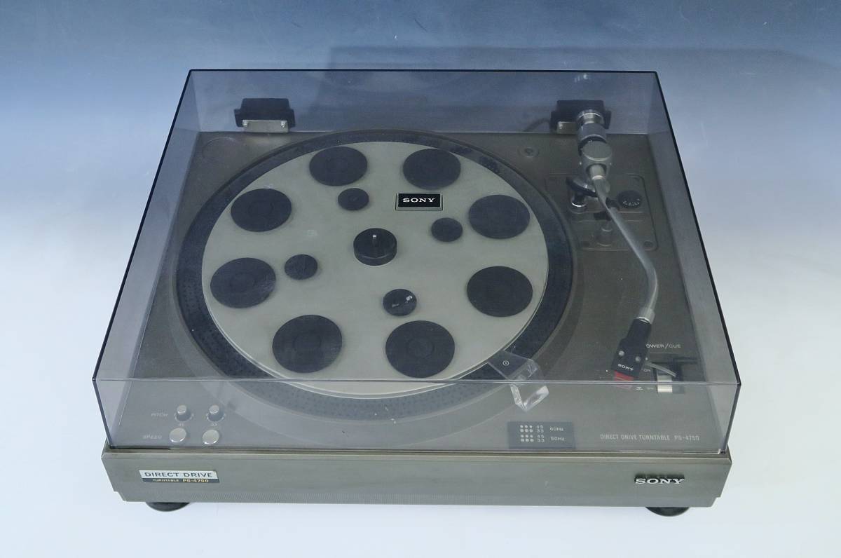 SONY/ソニー PS-4750 ターンテーブル (116　レコードプレーヤー/XL15_画像1