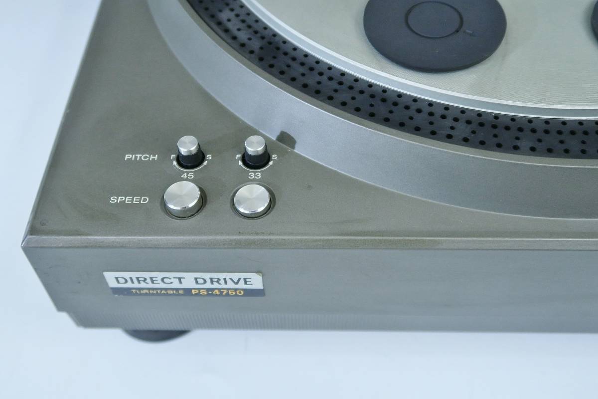 SONY/ソニー PS-4750 ターンテーブル (116　レコードプレーヤー/XL15_画像3