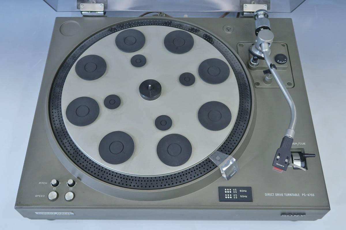 SONY/ソニー PS-4750 ターンテーブル (116　レコードプレーヤー/XL15_画像2