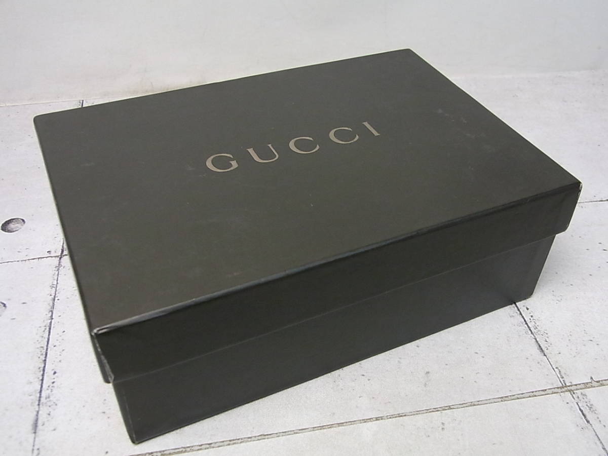 GUCCI/グッチ　ポーチバッグ・化粧ポーチ　GG柄　USED/箱付き_画像9