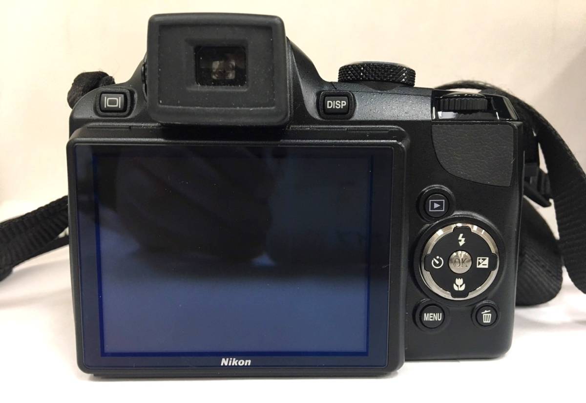 5515【中古品】Nikon COOLPIX P90 ニコン デジタルカメラ デジカメ デジタル一眼　付属品　箱付き　カメラ　コンパクト　ブラック_画像5