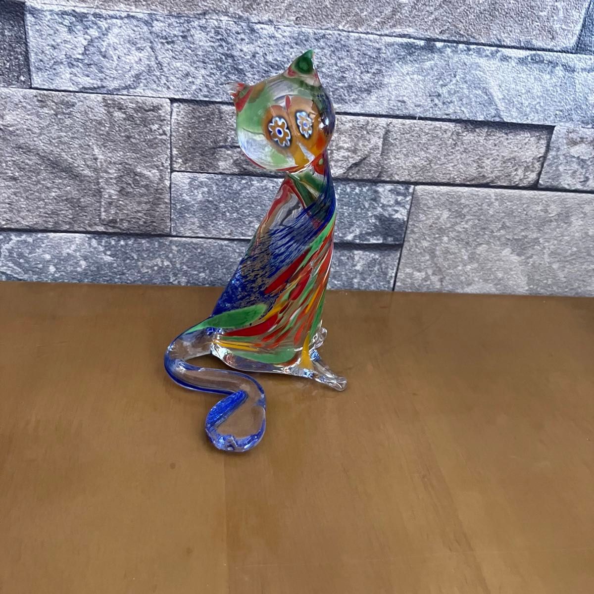 ヴェネチアングラス ベネチアンガラス ムラーノmurano 猫 ネコ ヴェネチアングラス ベネチアンガラス ムラーノmurano 猫 ネコ