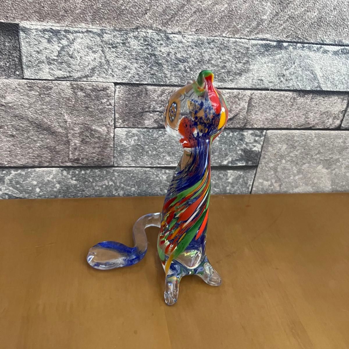 ヴェネチアングラス ベネチアンガラス ムラーノmurano 猫 ネコ ヴェネチアングラス ベネチアンガラス ムラーノmurano 猫 ネコ