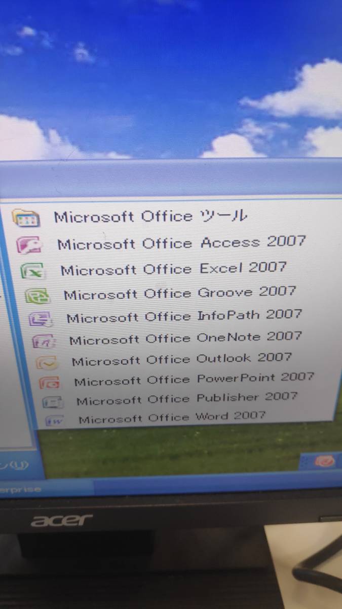 Dell / デスクトップPC / Core i3 / HDD500GB / メモリー4GB / DVDドライブ / VOSTRO 270ｓ / Windows XP professional / Office2007_画像8