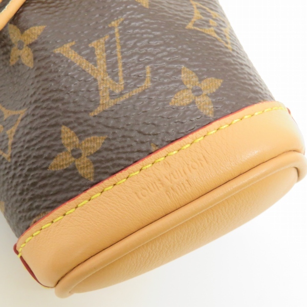 #apze Louis Vuitton LOUISVUITTON key charm pouch biju-sak* micro noeM00818 light brown group monogram beautiful goods lady's [758473]