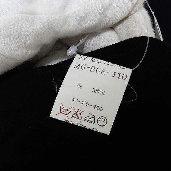 #axc ワイズフォーメン Y's for men ヨウジヤマモト YohjiYamamoto 長袖シャツ 無地 黒系 メンズ [851605]_画像4