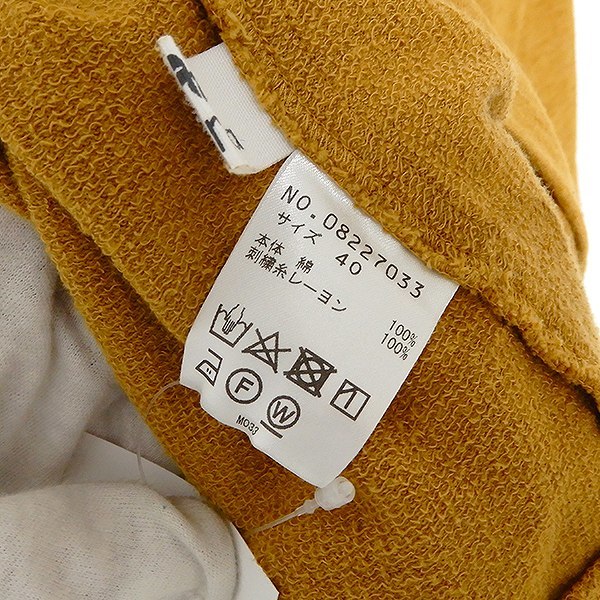 #ancrukru катушка nso Uni koLucruca футболка Parker с капюшоном . Logo знак вышивка 40 orange серия женский [860984]