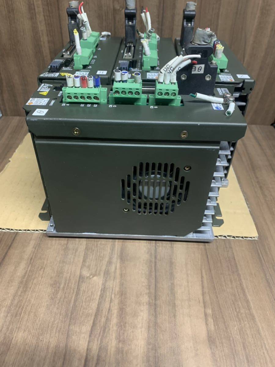 (中古品 ) SANYO DENKI SERVO AMPLIFIER PY2A030A22M1P01(x2)/PY2A030A2HM1P01/PY2A030A2LP1P01 (4セット)_画像7