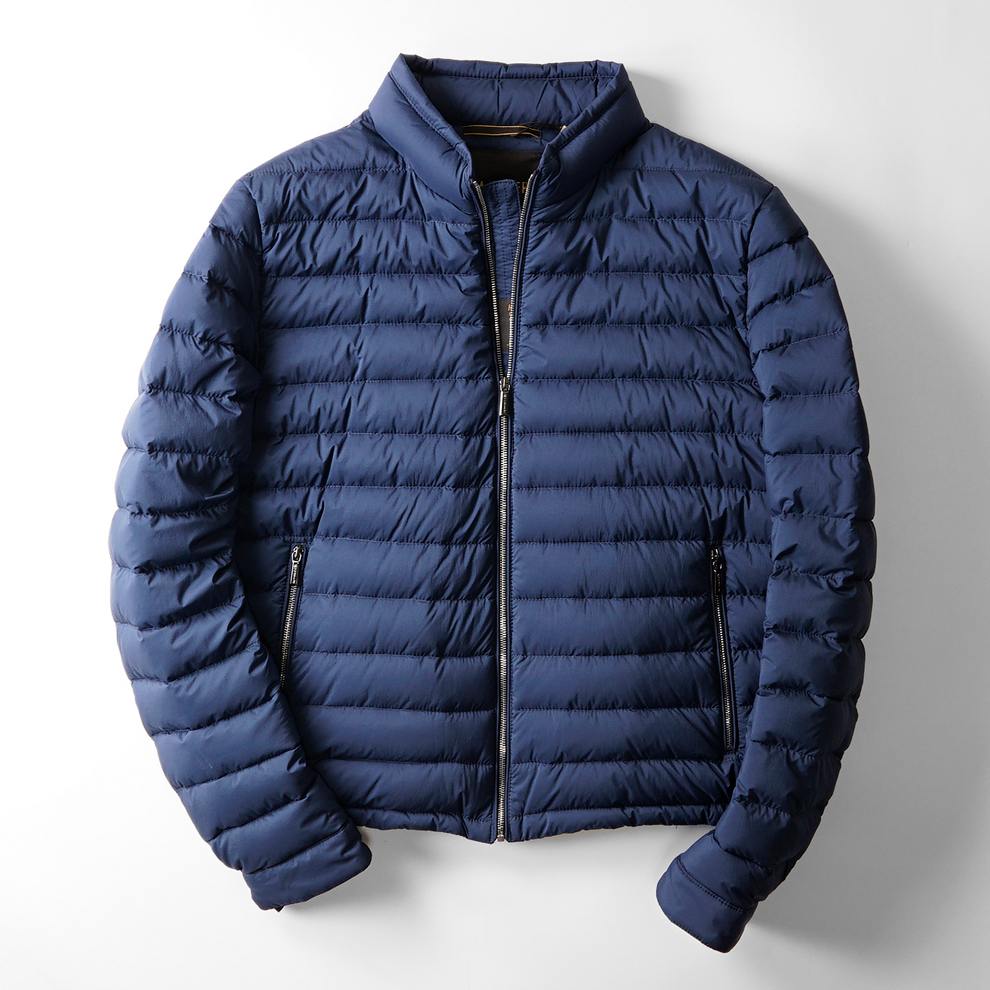 ダウンジャケット MOORER Men Bubble Jackets MORRISKM BLU Blue コレを超える品質はない 紳士の至高ダウン【MOORER】ムーレー
