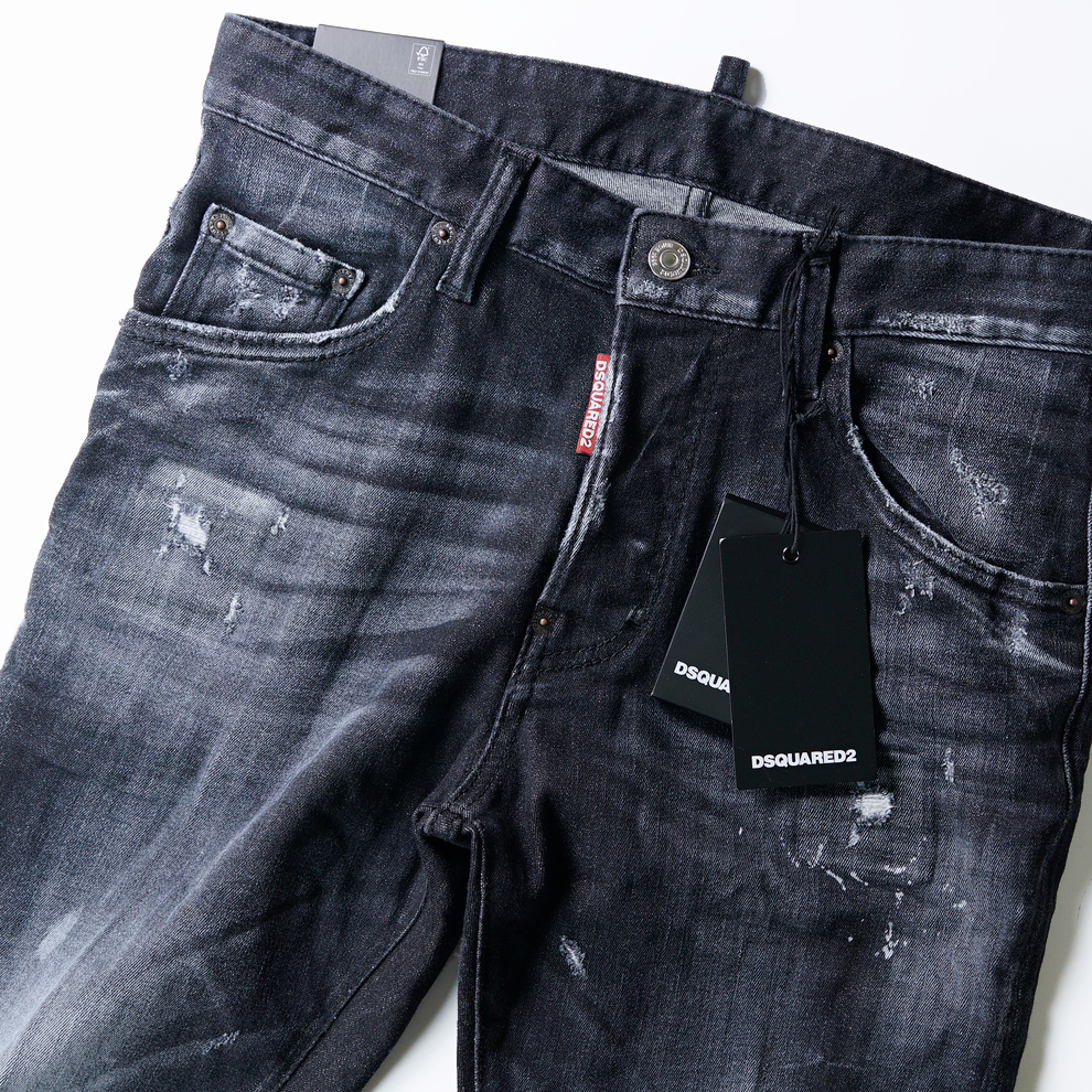 ストレッチ多めで履きやすい SKATER 新品8 3万【DSQUARED2 ストレッチ多めで履きやすい SKATER 新品8 3万【DSQUARED2