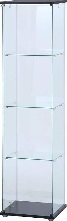 ガラスコレクションケース（クリア）４段　ＴＭＧ－Ｇ１３０_画像1