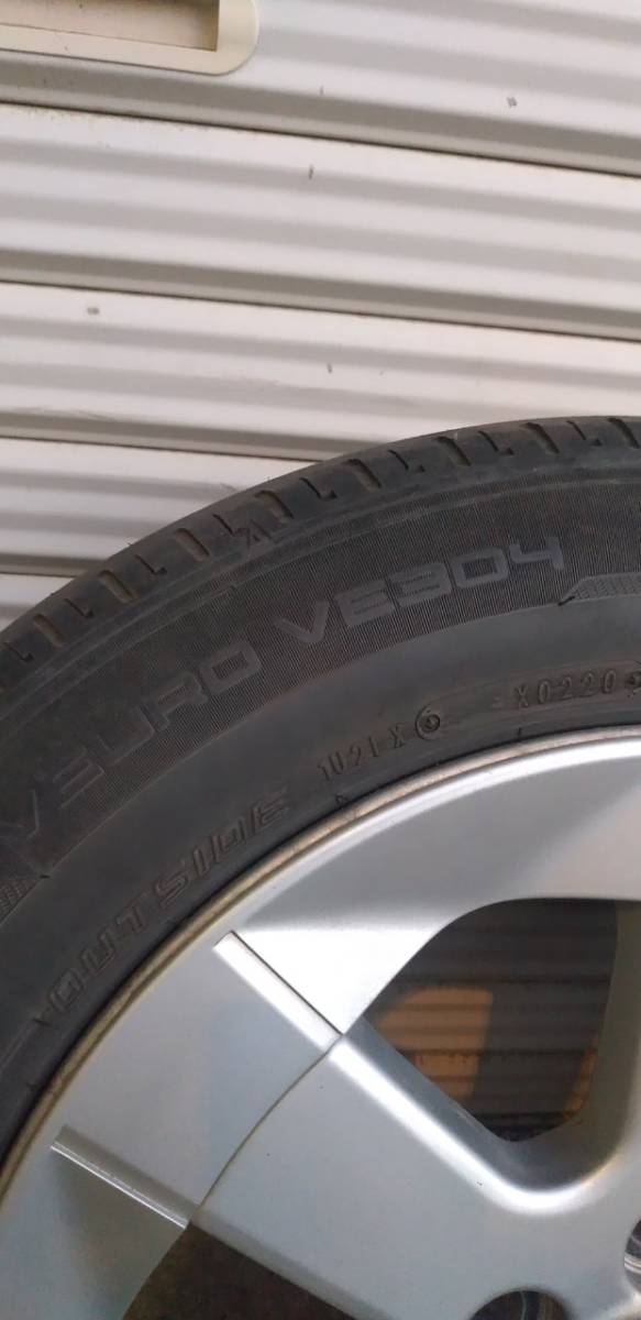 トヨタ　２０プリウス　純正ホイール・純正キャップ　タイヤ・ホイール４本セット　ダンロップ185/65R15×２本　195/65R15×２本_画像9