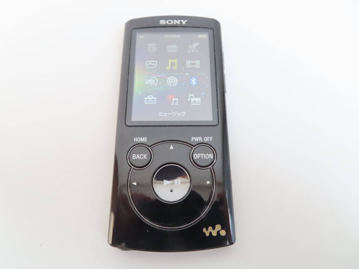 SONY WALKMAN Sシリーズ NW-S764 8GB ブラック Bluetooth対応_画像1