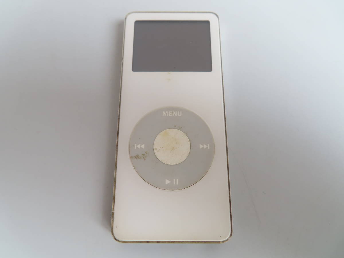 Apple iPod nano A1137 (第1世代) 2GB ホワイト ジャンク_画像1