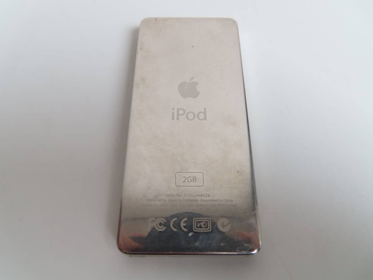 Apple iPod nano A1137 (第1世代) 2GB ホワイト ジャンク_画像2