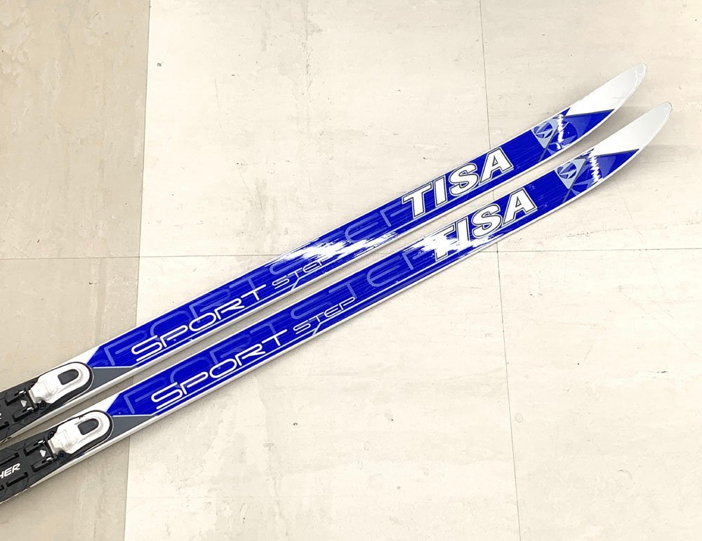 FISCHER フィッシャー TISA SPORT STEP N919 170cm ブルー クロスカントリースキー 板のみ_画像2