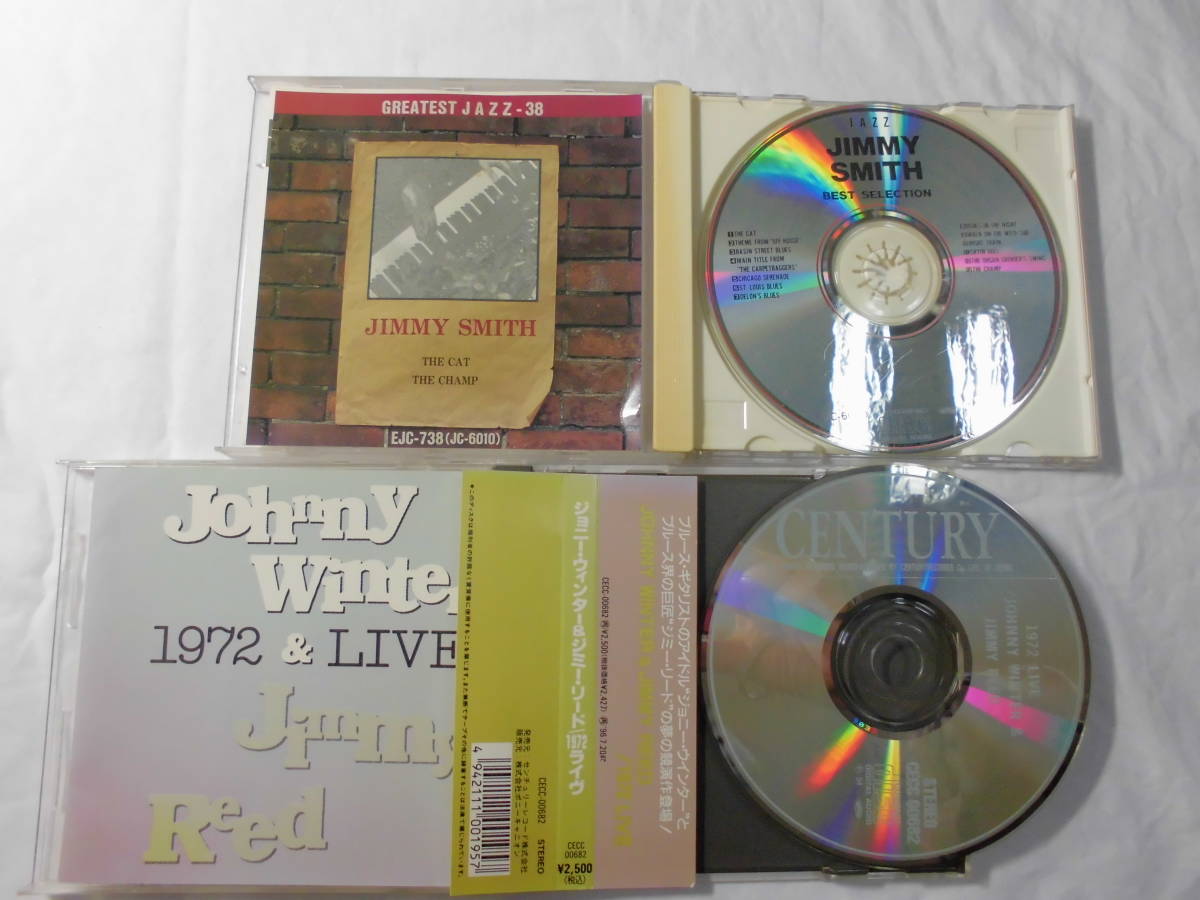CD ジャズ （2点セット） Jimmy Smith Jimmy Smith Best Selection/Johnny Winter 1972live  中古の画像1
