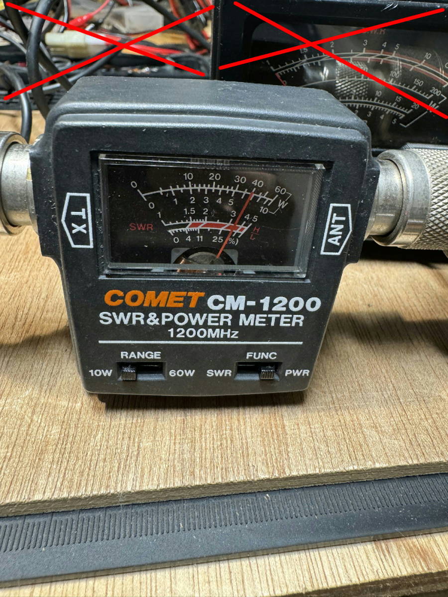 CM-1200　COMET [1200MHz SWR&POWER METER] ［中古］_画像4