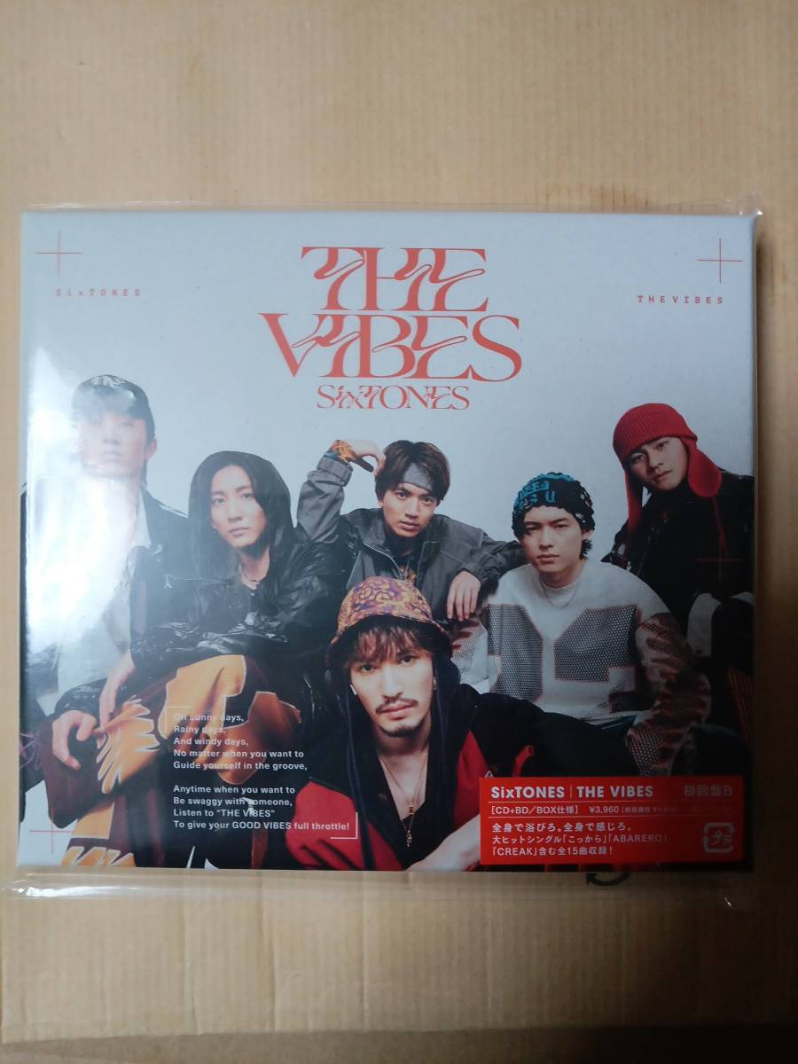 THE VIBES (初回盤B) (CD+Blu-ray)SixTONES _画像1