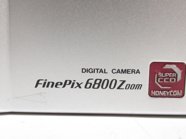 [jn0 NN6674] FUJIFILM 富士フイルム FinePix 6800 Zoom ポルシェデザイン コンパクトデジタルカメラ_画像3