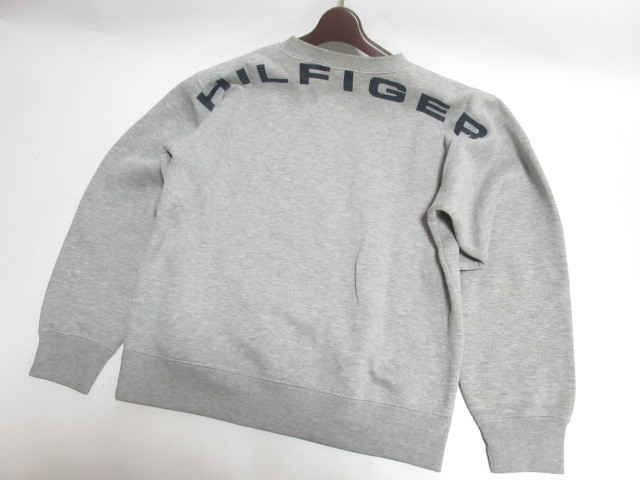 [ja0 HN6117] 【90s フラッグタグ】 TOMMY HILFIGER トミー ヒルフィガー USA製 スウェット size M グレー ヴィンテージ トレーナー_画像7