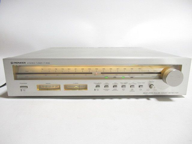 [ja2 HN6547] PIONEER パイオニア FM/AM チューナー F-500_画像1