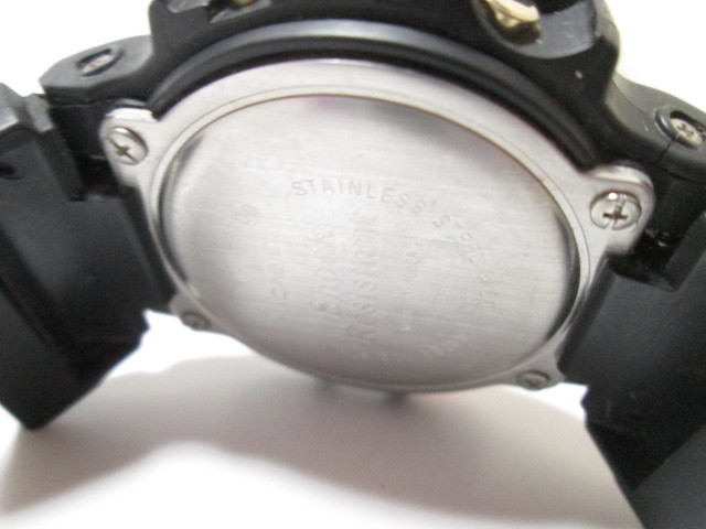 [jan3 BY7136] G-SHOCK CASIO カシオ デジタル 腕時計 ブラック DW-8700 　　フェイスのみ【動作未確認】_画像5